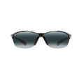 Maui Jim Hot Sands Sunglasses Gloss Black Frame Neutral Grey Lens